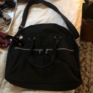 Large Kipling shoulder duffle travel back NWOT